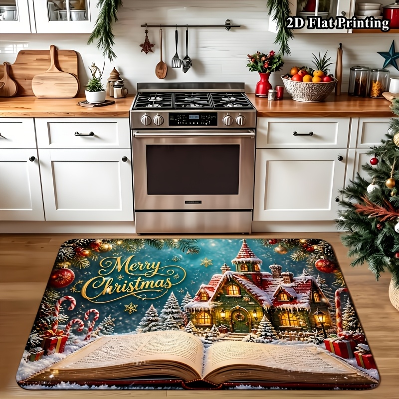 1pc 2D Flat Christmas Rug, Mag - đánh giá và giá Commercial Book Printing Machines