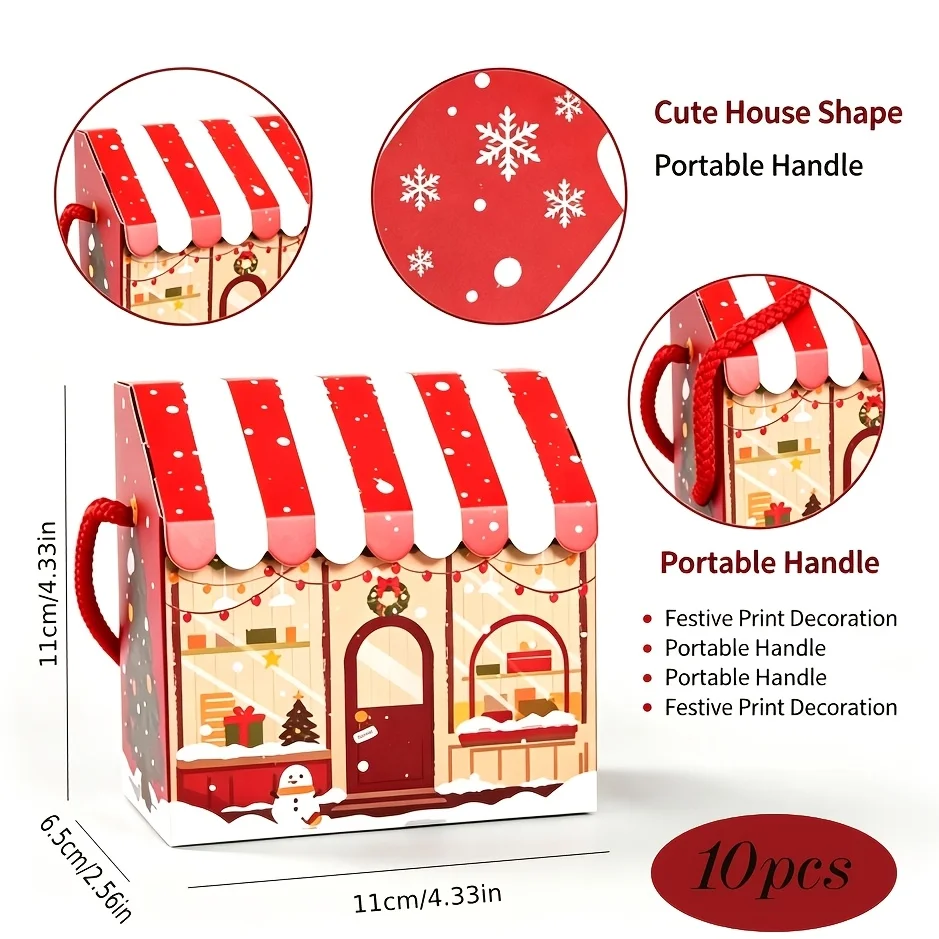 10pcs Christmas House-shaped G - đánh giá và giá Printer Paper