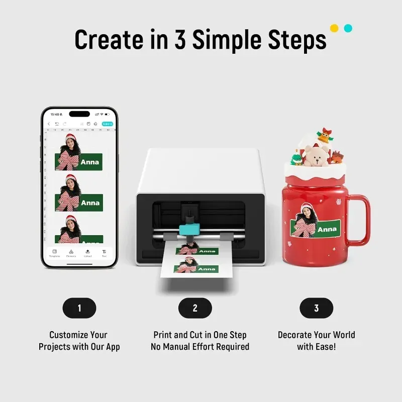 PixCut S1 All in One Sticker M - đánh giá và giá Label Printer