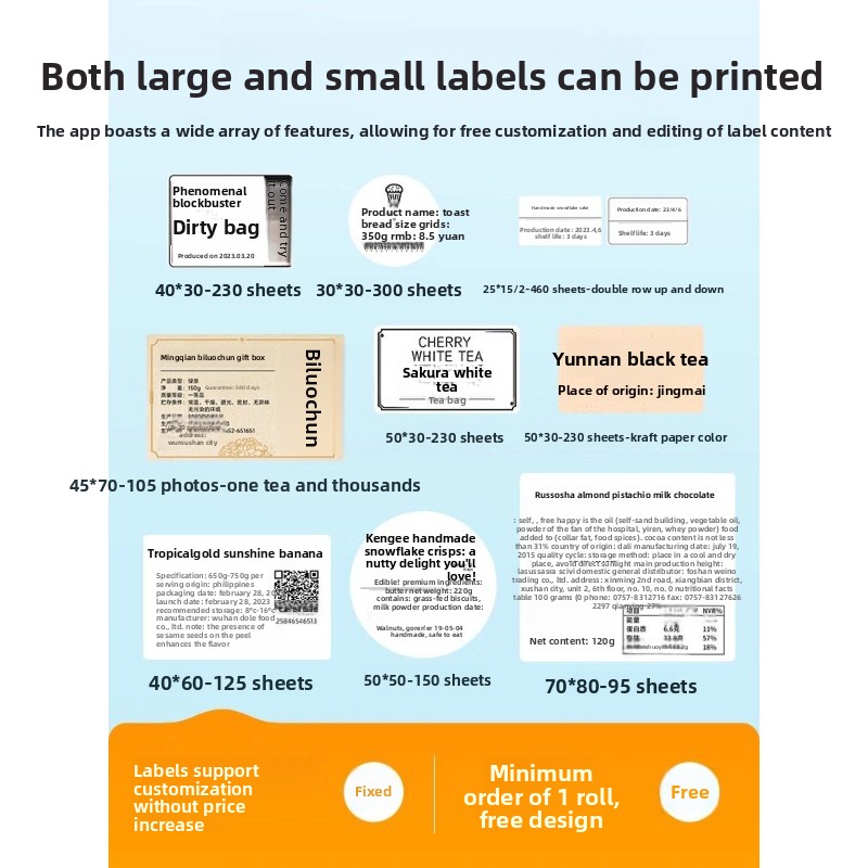 B3S Commercial Food Portable B - đánh giá và giá Barcode Printer